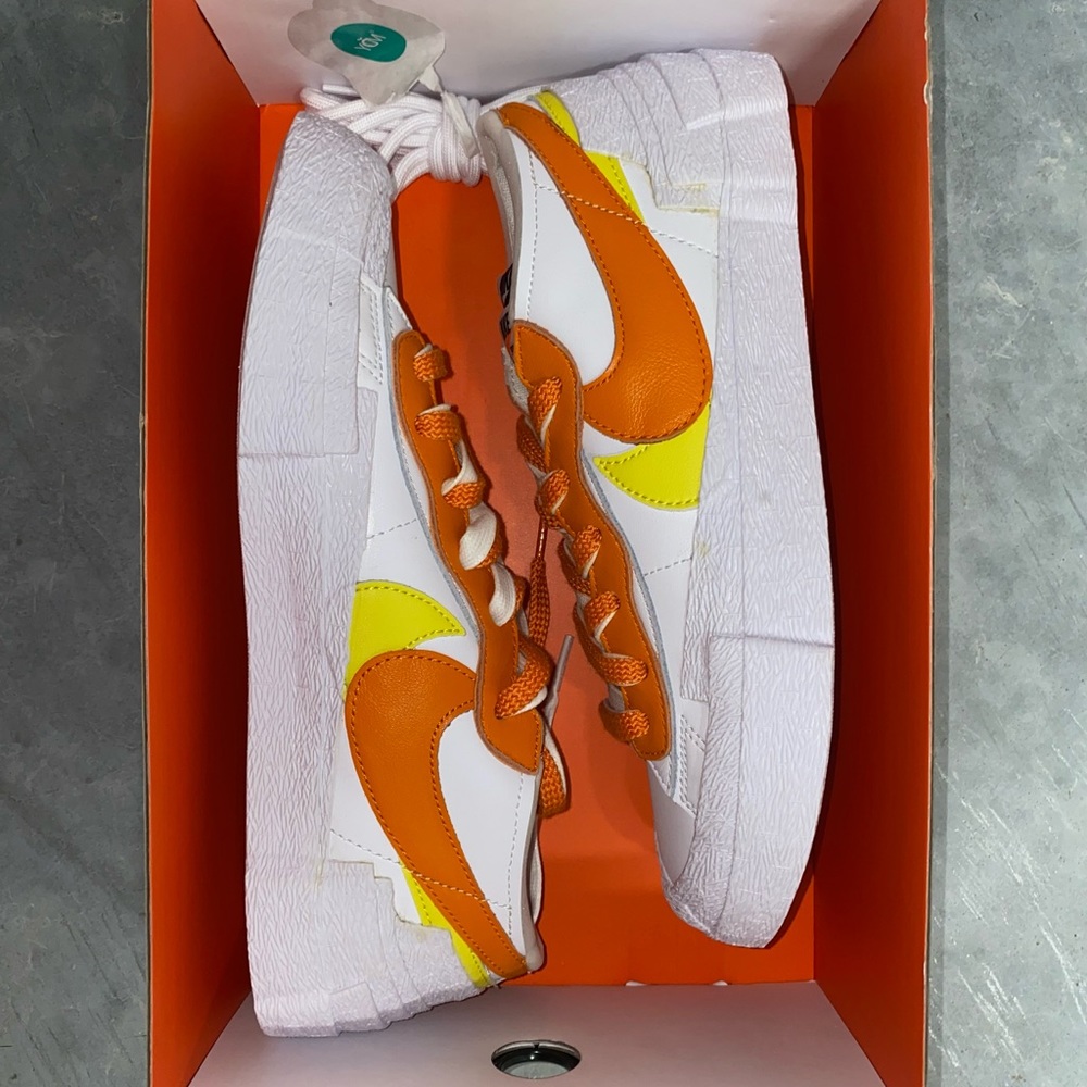 Women’s Nike Blazer Low Sacai Orange Magna